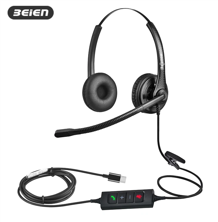 Noise Cancelling Headphones With Mic For Call Center factory