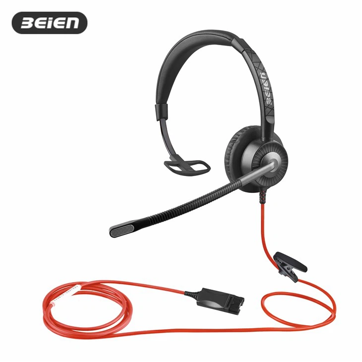 Μονοφωνικό Γρήγορη Αποσύνδεση Ενσύρματο ακουστικό Μικρ